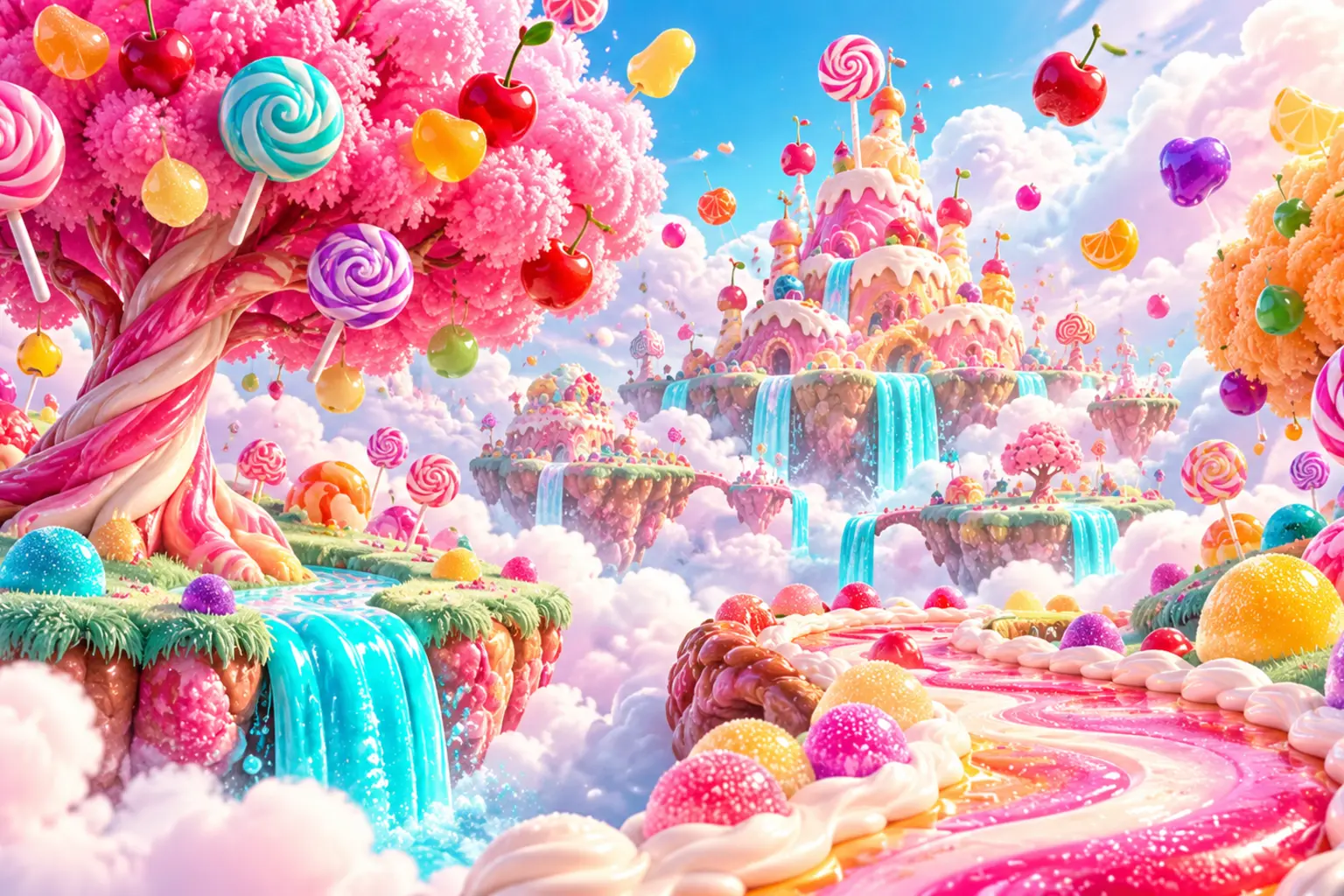 Ilustração editorial temática: Sweet Bonanza Betway: guia e disponibilidade